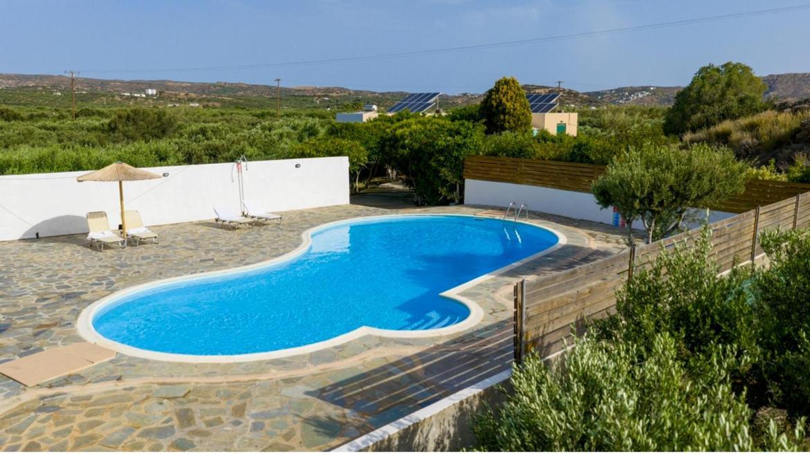 Rousolakos Pool Apartments Paleocastro Esterno foto